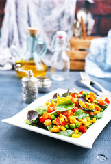 fried vegetables