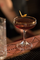 bartender and details