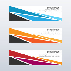 modern banner vector abstract