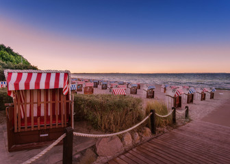 Obraz premium Strandkörbe