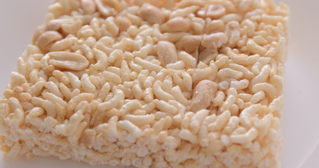 Traditional rice cracker snack