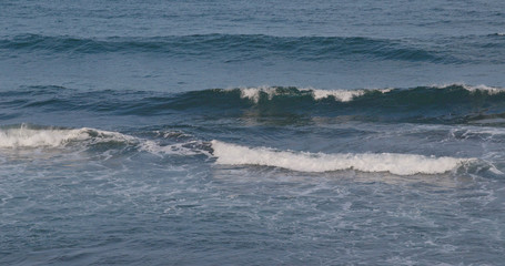 Fototapeta premium Ocean seascape and wave