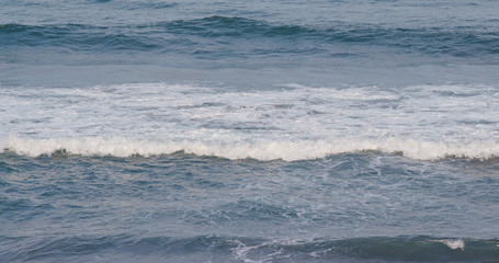 Naklejka na ściany i meble Ocean sea wave