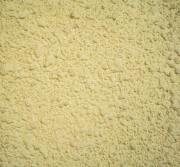 Abstract Grunge Decorative Relief Yellow Concrete Wall Texture