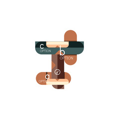 Abstract lines geometric infographic layoutAbstract lines geometric infographic layout, data visualization design, option step by step schedule, web box