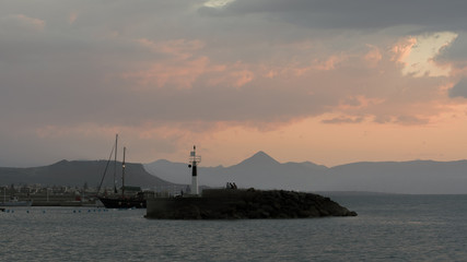 Fototapeta premium greek evening