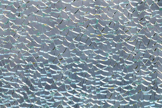 Texture of broken glass