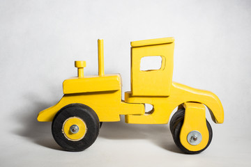 Wooden Yellow Truck