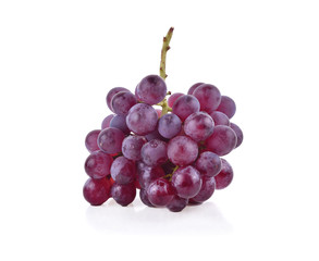 grapes isolated on white background