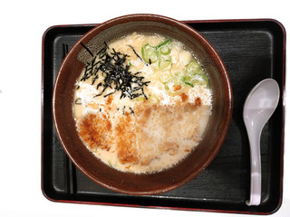 Ramen with Pork Bone Based Soup
