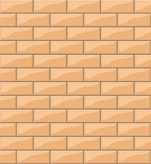 orange tiles background for your design, stock vector illustration © pukach2012