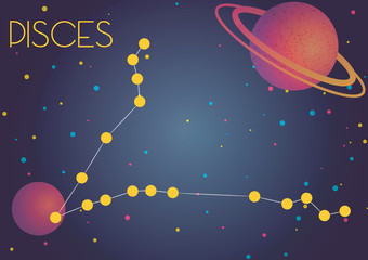 The constellation Pisces