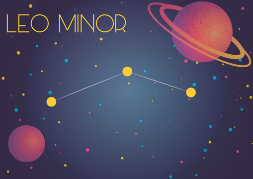 The constellation Leo Minor