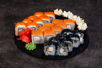 Japanese sushi set