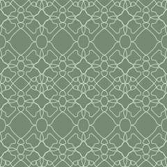 Abstract floral geometric pattern. Seamless beautiful pattern.