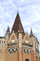 Verona, city on the Adige river in Veneto. Romeo and Juliet&rsquo;s story. Italy.