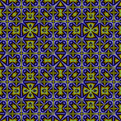 Abstrakt fraktal nahtlos muster