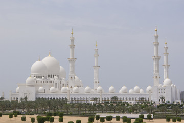 Fototapeta na wymiar Gran Mosque Dubai