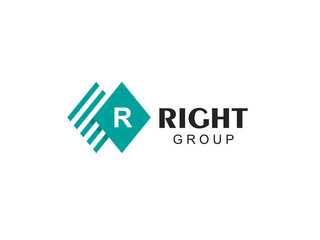 Letter R logo