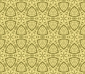 Creative Geometric Ornament. Seamless Vector Illustration. Design for Fashion, Interior, Textile