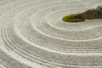 Fototapeta premium Zen garden in Japan