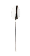 silver spoon isolated on white background