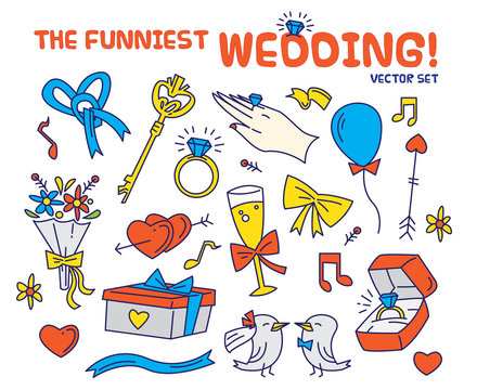 the funniest wedding set