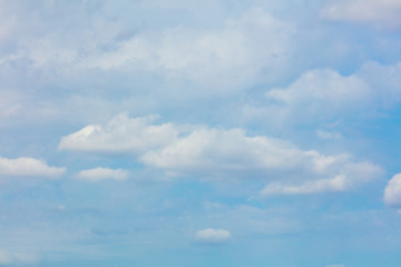 Obraz premium Clouds on a blue sky as a background