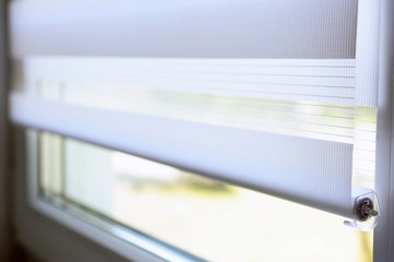 Window roller, duo system day and night, detail