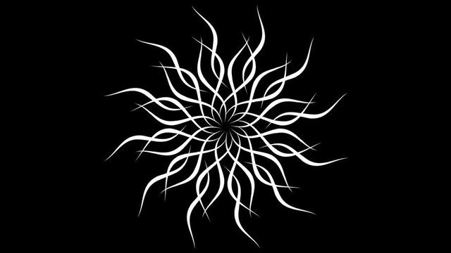 4k Abstract Looping Mandala Shape Animation/
Animation of an abstract looping mandala or celtic knot background