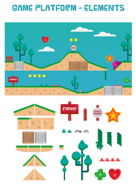 game flatform elements