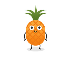 Vector summer fruits.