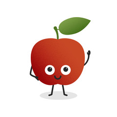 Vector summer fruits.