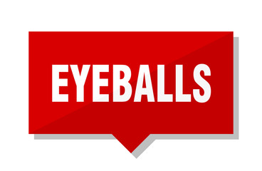 eyeballs red tag
