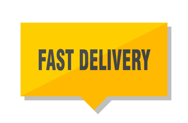 fast delivery price tag