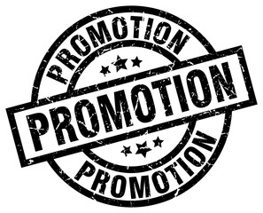 promotion round grunge black stamp