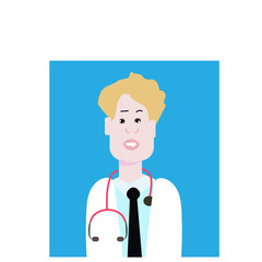 Fototapeta na wymiar Online medical consultation and support. Online doctor. Vector illustration
