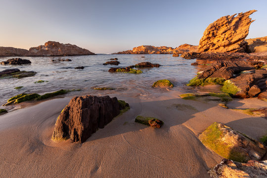 Coast landscape in Menorca