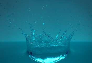 Beautiful splash of water