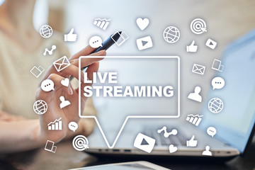 Live streaming. Webcast. SMM. Medical marketing.