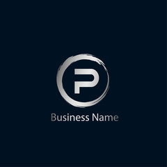 Letter P Logo Template Design