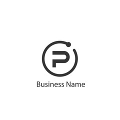 Letter P Logo Template Design