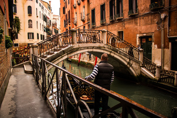 Fototapeta na wymiar Gondola em Veneza