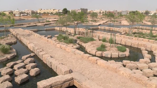 Wadi Hanifa Wetlands in Riyadh