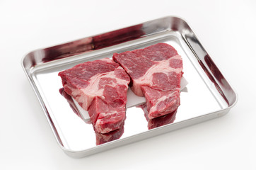 牛肩ロースステーキ（生肉）