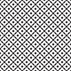 Seamless geometric texture of the surface. Abstract dotted pattern with trapeziums. Grid background. Print for polygraphy, posters, t-shirts and textiles. Doodle for design