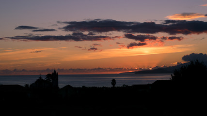 Obraz premium Sunrise at the coast