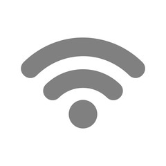 Wifi icon simple flat web navigation sign