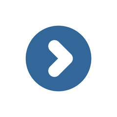 Arrow icon simple flat web navigation sign