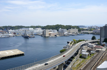 Obraz premium 横須賀港